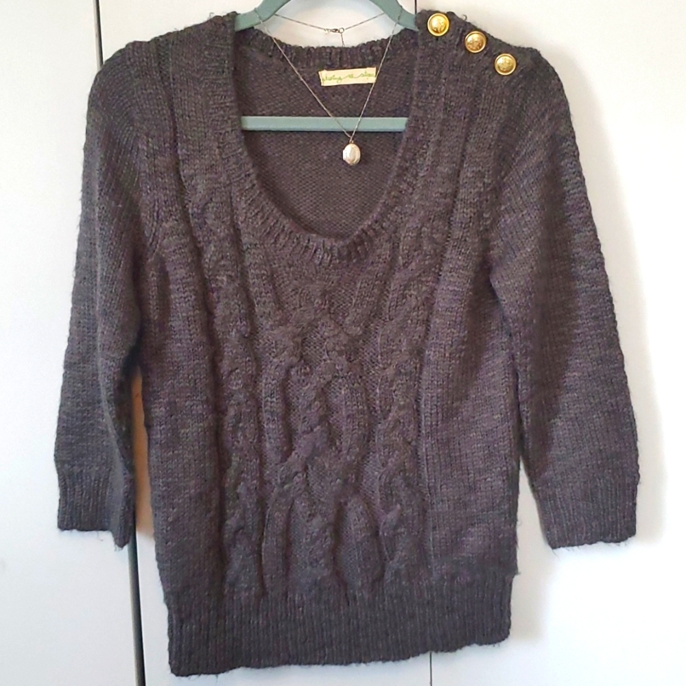 Staring at Stars Grey Sweater